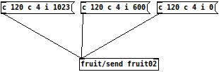 message send dcMoteur